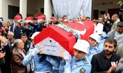 Hain saldırıda ölen Samet Güdük, gözyaşlarıyla son yolculuğuna uğurlandı
