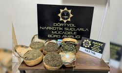 Hatay’da 7 kilo 600 gram skunk ele geçirildi