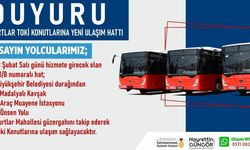 Kahramanmaraş Kurtlar TOKİ’ye Yeni Toplu Taşıma Hattı Hizmete Başlıyor!