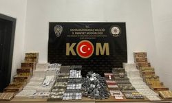 Kahramanmaraş’ta Gümrük Kaçağı Sigara Ele Geçirildi