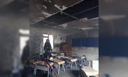 Özel okulda çıkan yangın korkuttu