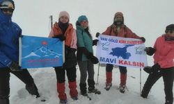 Kahramanmaraş Göksun'da 'Van Gölü' İçin Tırmandılar!