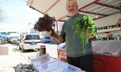 Kahramanmaraş'ta Hem Satıyor, Hem de Faydalarını Anlatıyor