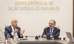 Kahramanmaraş Heyeti Bakan Özhaseki’yi Ziyaret Etti
