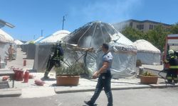 Kahramanmaraş'ta Çadır Yangını Paniğe Neden Oldu