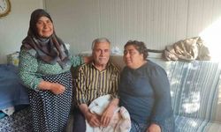 Kahramanmaraş'ta Fedakar Kadın, Hasta Eşine ve Kızına Bakıyor