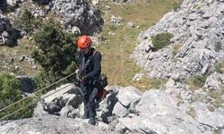Kahramanmaraş'ta Küçükbaş Hayvanlar Kayalıklarda Mahsur Kaldı