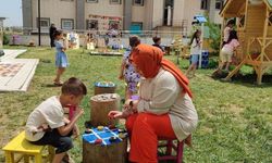 Kahramanmaraş’ta Dönüştürülebilir Malzemelerden Açık Hava Sınıfı