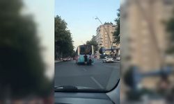 Kahramanmaraş’ta Patenli Gençlerin Tehlikeli Yolculuğu Kamerada