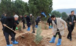 Kahramanmaraş'ta Adliye Hatıra Ormanına 100'lerce Fidan Dikildi