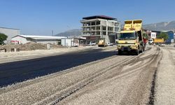 Kahramanmaraş'ta Yeni Sanayi Sitesi’ne Asfalt