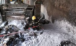 Kahramanmaraş’ta Korkutan İşyeri Yangını