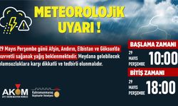4 İlçede Perşembe Günü Sağanak Yağış Uyarısı