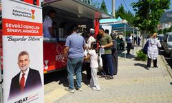 Kahramanmaraş'ta LGS Öğrencileri ve Velilerine İkram