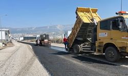 Yeni Sanayi Sitesi’ni Etaplar Halinde Asfaltlanıyor