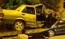 Kahramanmaraş’ta park halindeki araçlara çarptı: 2 yaralı