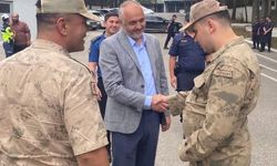 Kahramanmaraş'da Bir Günlüğüne Asker Oldu Hayalini Gerçekleştirdi