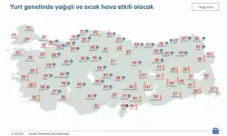 Hafta Sonu Yurdun Büyük Bölümünde Yağışlı Hava Hakim Olacak