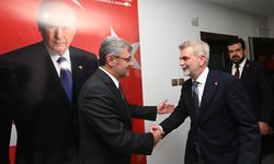Başkan Görgel’den MHP İl Başkanı Metehan’a Hayırlı Olsun Ziyareti