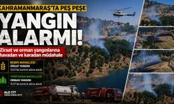 Kahramanmaraş'ta orman yangınları korkuttu
