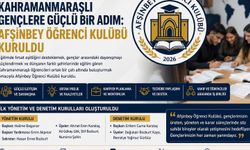 Kahramanmaraşlı Öğrenciler Afşinbey Öğrenci Kulübü Çatısı Altında Buluşacak