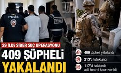 Kahramanmaraş dahil 29 İlde Siber Suç Operasyonu