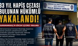 33 yıldır aranıyordu Göksun’da yakalandı