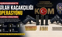 Kahramanmaraş’ta Silah Kaçakçılığı Operasyonu: 5 Gözaltı
