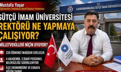 Göksun Uygulamalı Bilimler Yüksekokulu'nda Bölüm Taşınması Tepkisi