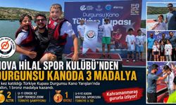 Kahramanmaraşlı Spor Kulübü'nden durgunsu kanoda 3 madalya