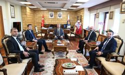 KSÜ Rektörü Okumuş, Efendioğlu’nu ağırladı