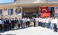 Göksun Yeşilköy’de Cemevi yoluna ve otoparka sıcak asfalt