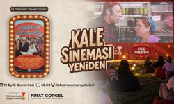 Kahramanmaraş Kalesi’nde açık hava sineması keyfi