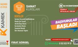 KAMEK’te güz dönemi eğitimleri için başvurular başladı