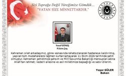 Kahramanmaraşlı Uzman Çavuş Yusuf Güneş şehit oldu