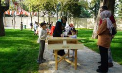Kahramanmaraş Kalesi’nde çocuklar eğlenceye doydu
