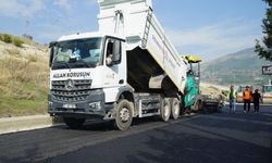 Kahramanmaraş’ta 2 kilometrelik yol yenileniyor