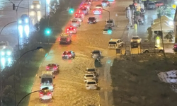 Kahramanmaraş’ta sağanak sabaha kadar sürdü