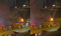 Üngüt Mahallesi’nde iş yerinde yangın çıktı