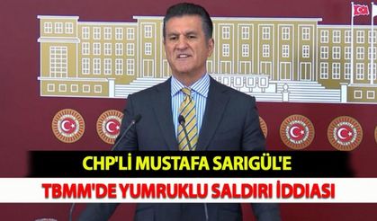 CHP'li Mustafa Sarıgül'e TBMM'de Yumruklu Saldırı İddiası