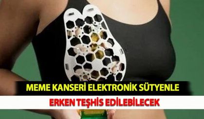 Meme Kanseri Elektronik Sutyenle Erken Teşhis Edilebilecek