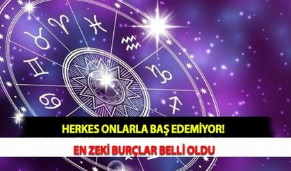 Herkes Onlarla Baş Edemiyor! En Zeki Burçlar Belli Oldu