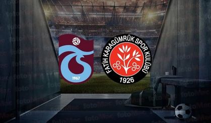 Trabzonspor-Fatih Karagümrük canlı izle