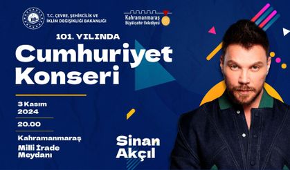Sinan Akçıl Kahramanmaraş’ta Sahne Alacak