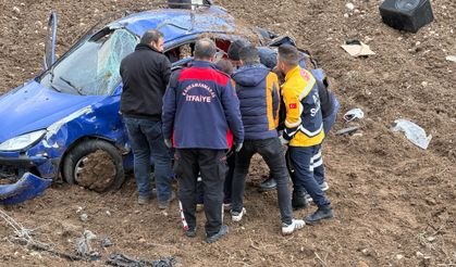 Kahramanmaraş’ta Araç Takla Attı: 3 Kişi Yaralandı