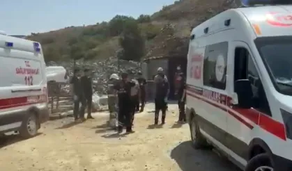 Elazığ'da Maden Ocağında Göçük! Çok Sayıda Ekip Olay Yerinde