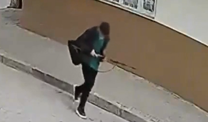 Turgutlu’daki saldırganın kaçış görüntüsü ortaya çıktı