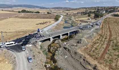 Kahramanmaraş’ta 53 metrelik yeni köprü hizmete girdi