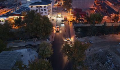 Elbistan’da Dulkadiroğlu Caddesi yenilendi