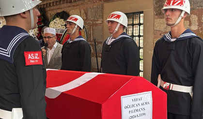 Uzman Çavuş Oğuzcan Alma’ya son görev